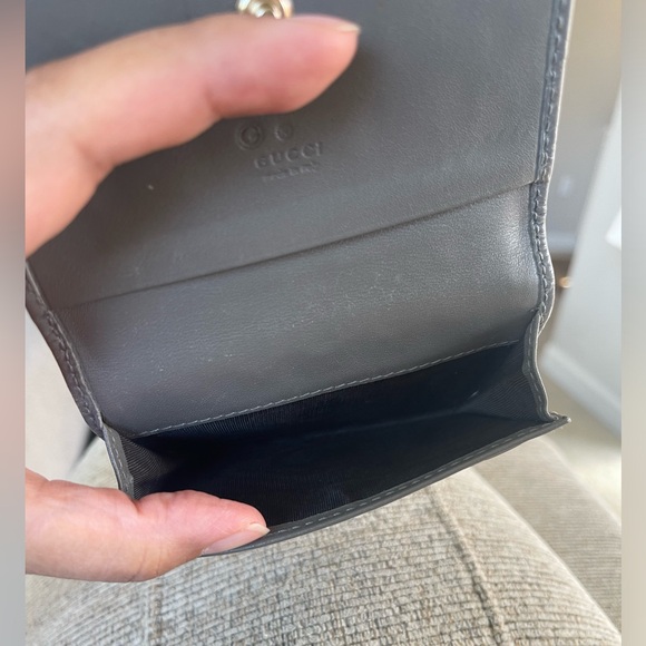 JB001 Gucci Microguccissima Leather card holder wallet - Picture 8 of 10